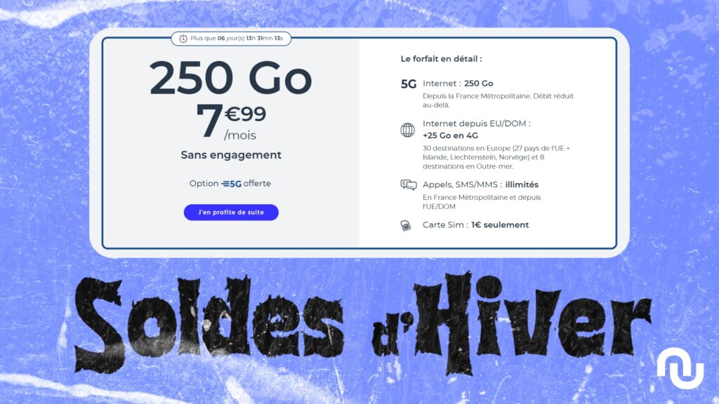 Forfait Cdiscount (250 Go) Forfait Cdiscount (250 Go)