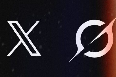 Les logos de X et Grok. // Source : X / Grok