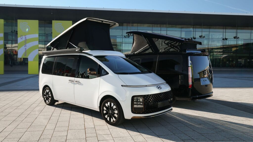 Le Hyundai Staria Camper Concept (2026). // Source : Hyundai