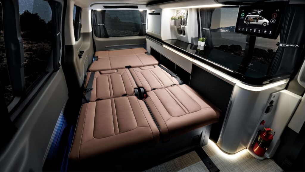 Le Hyundai Staria Camper Concept (2026). // Source : Hyundai