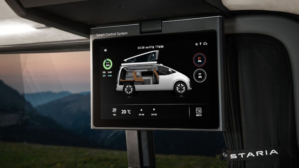 Le Hyundai Staria Camper Concept (2026). // Source : Hyundai