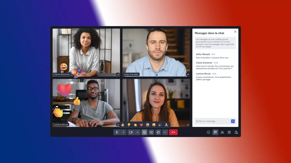 image from La France veut remplacer Microsoft Teams et Google Meet par «Visio», un outil souverain pour les appels vidéo
