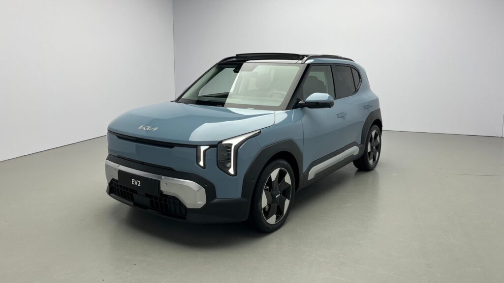Le nouveau Kia EV2 (2026). // Source : Robin San Vicente pour Numerama
