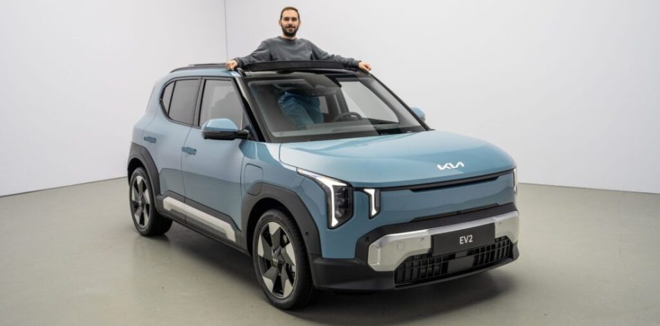 On découvre le nouveau Kia EV2 (2026). // Source : Alexander Herold pour Numerama On découvre le nouveau Kia EV2 (2026). // Source : Alexander Herold pour Numerama