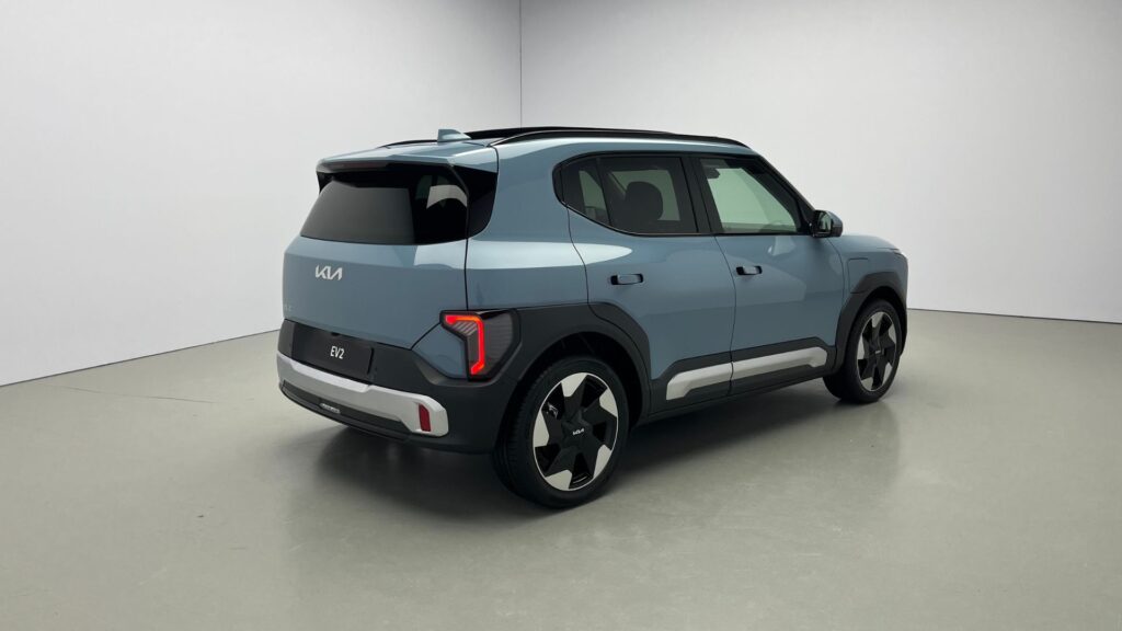 Le nouveau Kia EV2 (2026). // Source : Robin San Vicente pour Numerama