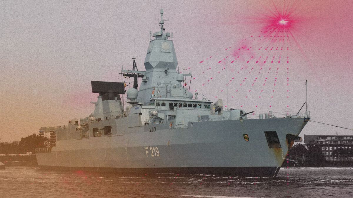 laser bateau navire guerre