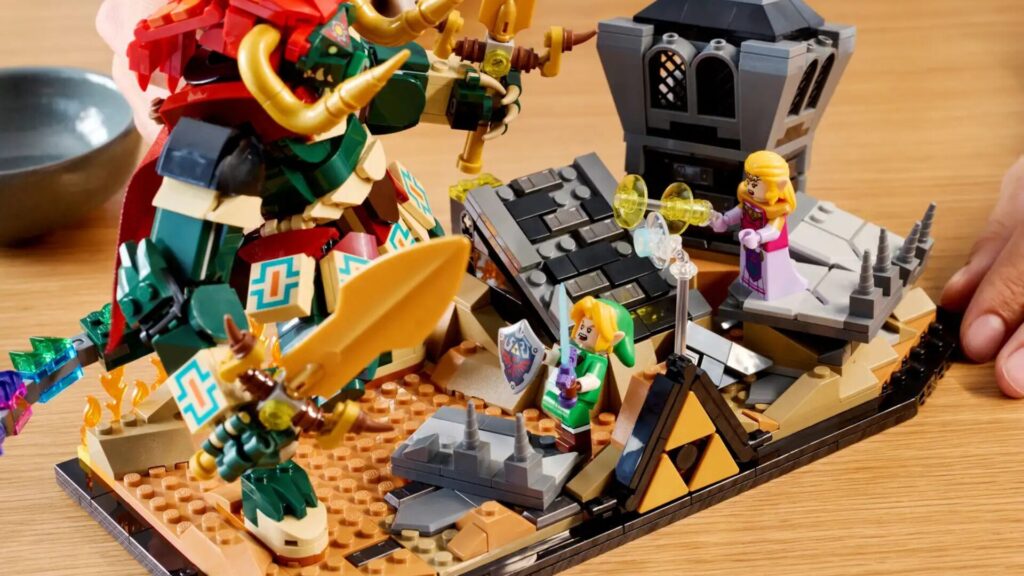 Lego Ocarina of Time – Le combat final // Source : Lego Lego Ocarina of Time – Le combat final // Source : Lego