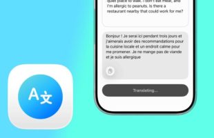 Locally Translate sur iPhone. // Source : Numerama