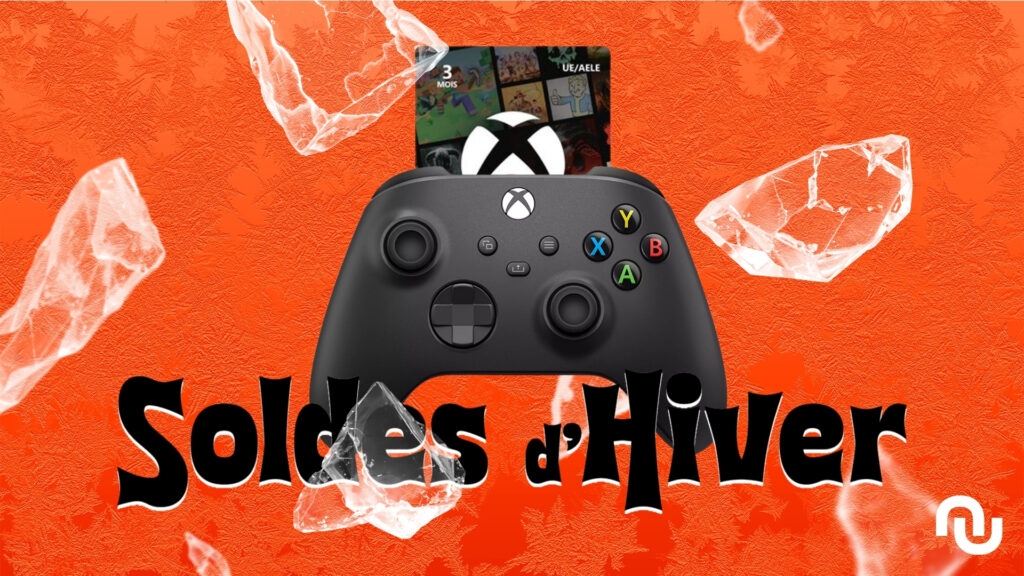 Manette Xbox Carbon Black + 3 mois de Game Pass Ultimate