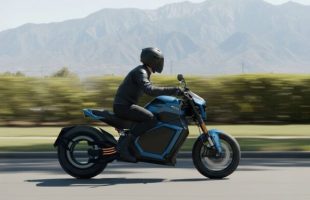 La moto électrique révolutionnaire de Verge Motorcycles. // Source : Verge Motorcycles