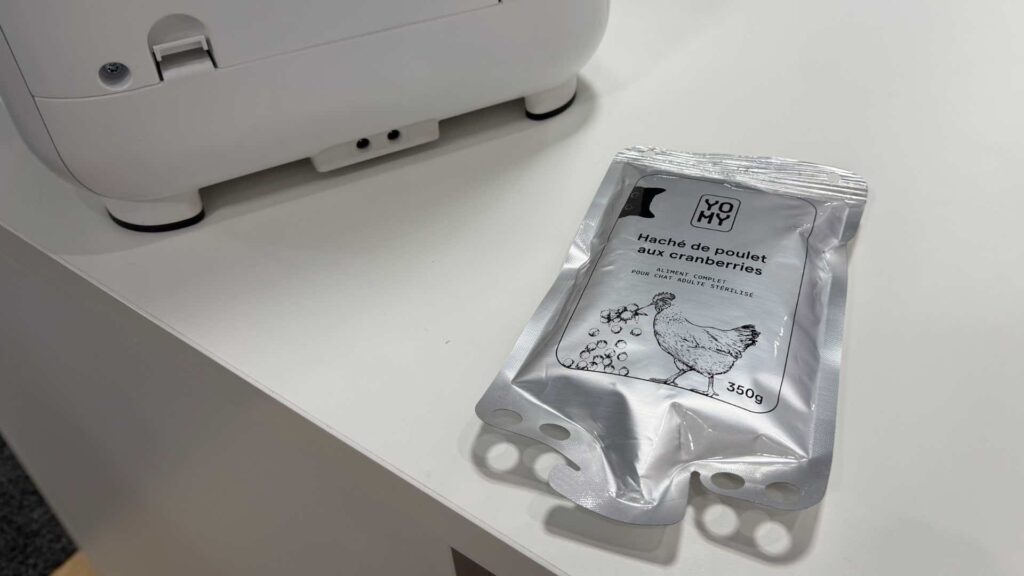 Une poche de p&acirc;t&eacute;e Yomy.