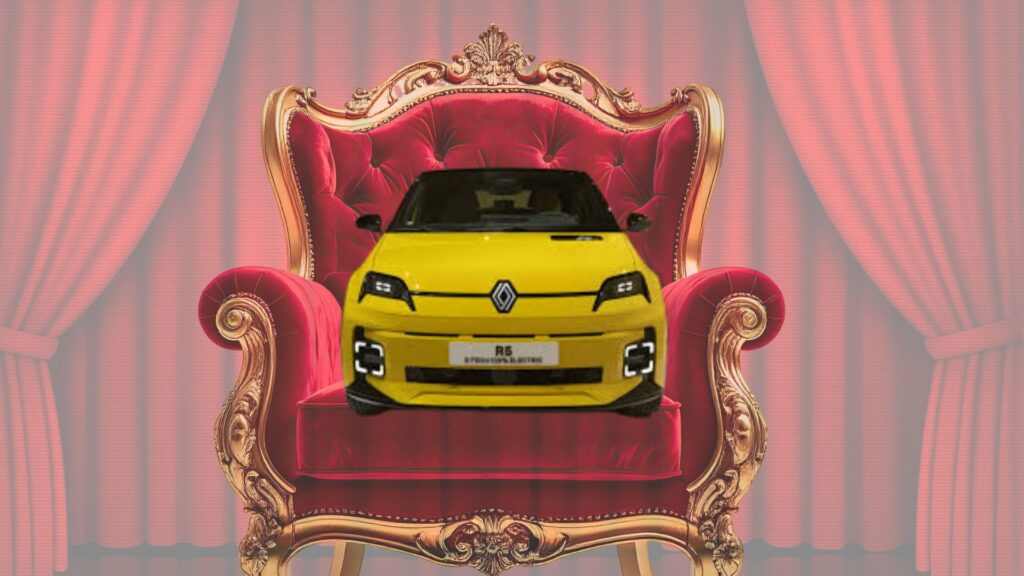 Renault 5 en t&ecirc;te des classements // Source : Raphaelle Baut - Canva
