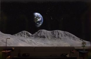 L'hôtel lunaire vu par GRU Space. Source : Gru Space/Capture d'écran Youtube