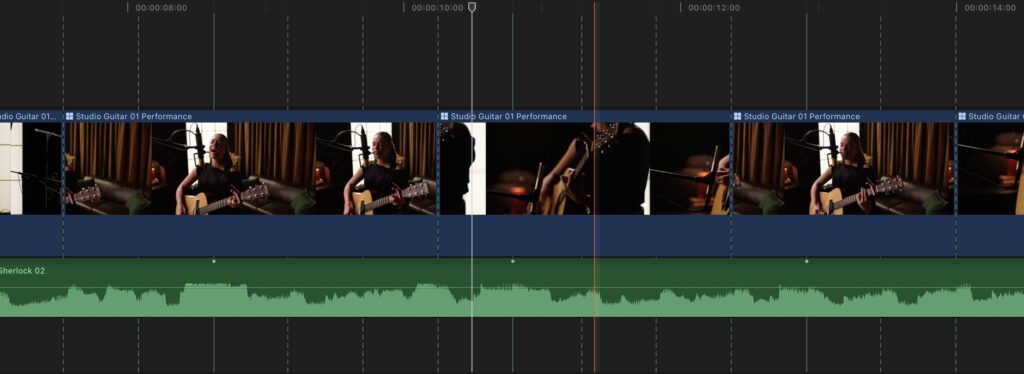 Avec Beat Detection, Apple s'adresse aux cr&eacute;ateurs qui se filment en jouant de la musique.