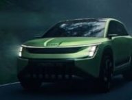 Le Skoda Peaq reprendra le style du concept Vision 7S. // Source : Skoda via YouTube Le Skoda Peaq reprendra le style du concept Vision 7S. // Source : Skoda via YouTube