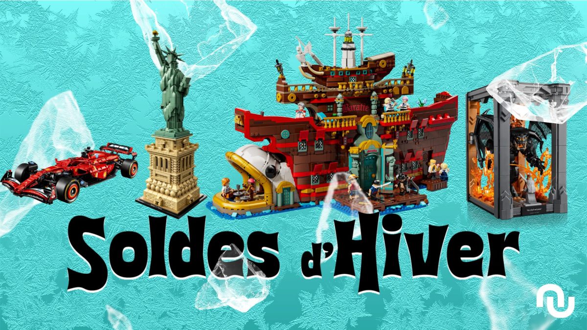 Soldes lego // Source : Montage Numerama