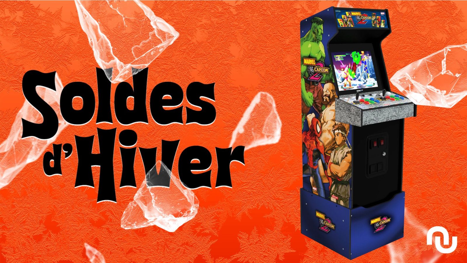 Cette borne d’arcade rétro Marvel vs Capcom 2 tombe en promo pour les soldes