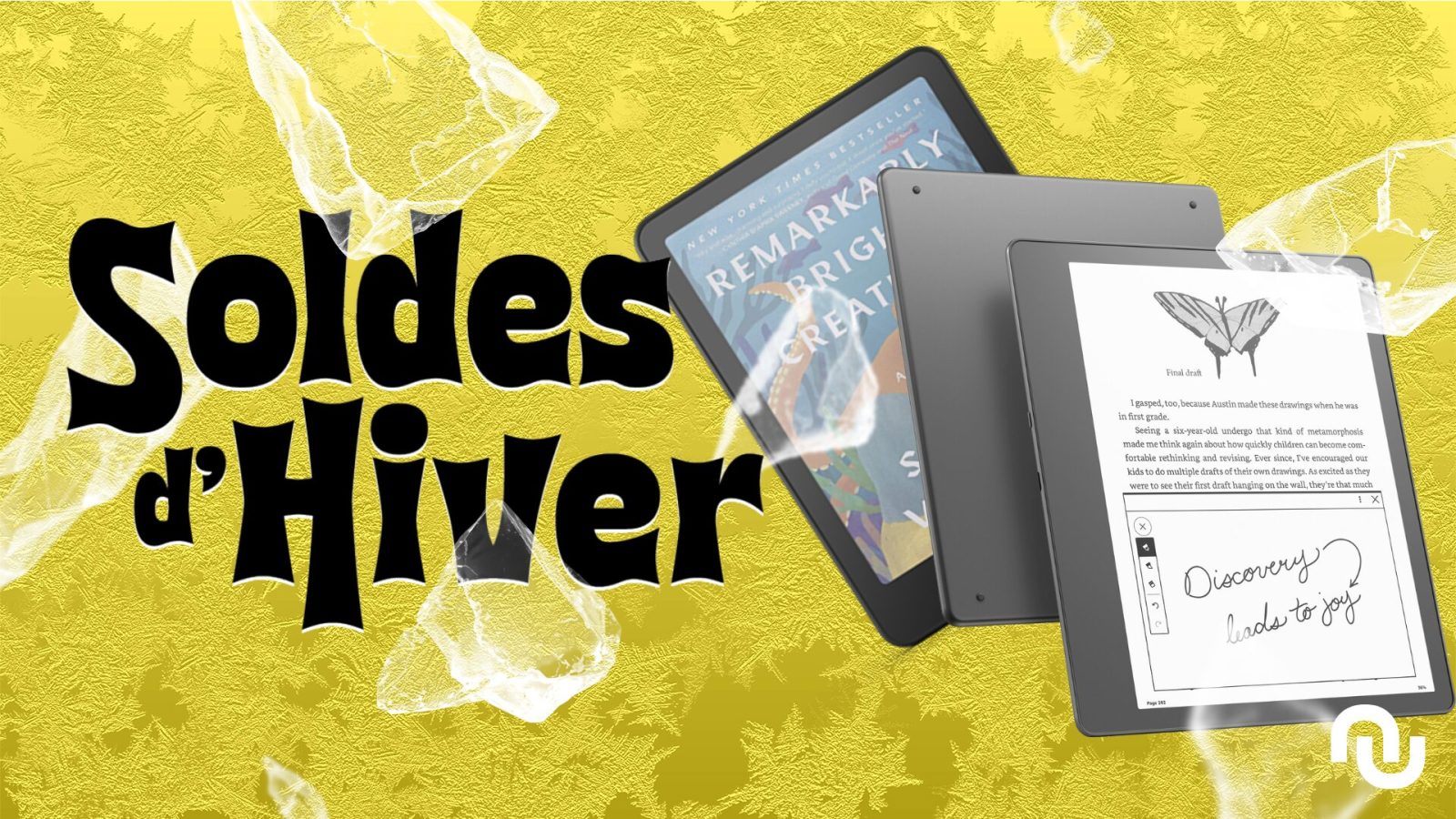 Amazon brade deux modèles de liseuses Kindle pour la fin des soldes