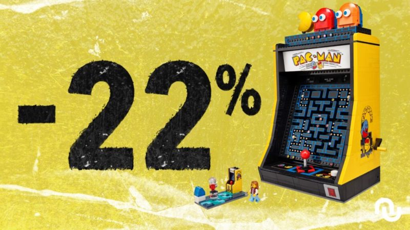 Cette borne d&rsquo;arcade Lego à monter soi-même est à un excellent prix pour les soldes