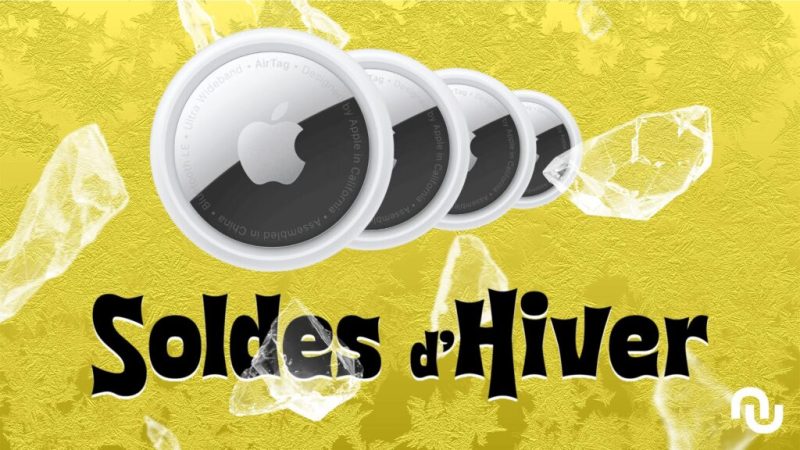 Alors que les AirTags 2 viennent de sortir, le lot de 4 AirTags 1 est 35&nbsp;€ moins cher