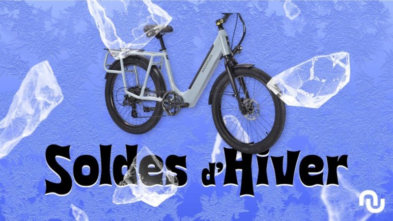 Idéal pour la ville, ce vélo électrique Nakamura baisse de 200&nbsp;€ pour les soldes
