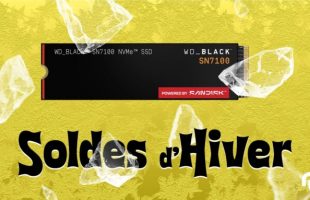 SSD WD BLACK SN7100 // Source : Montage Numerama