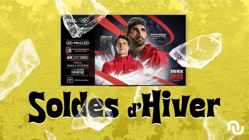 Ce TV TCL mini LED de 55″ perd 300&nbsp;€ de son prix initial pour les soldes