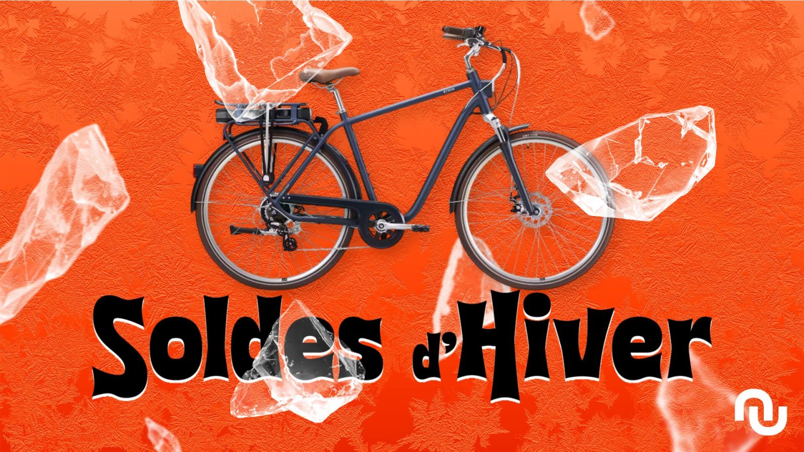 Idéal pour la ville, ce vélo électrique de Decathlon s’affiche avec 200 € de moins pour les soldes