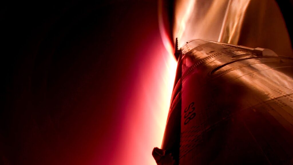 Un des lancements de SpaceX en 2025. // Source : Via @SpaceX (image recadr&eacute;e)