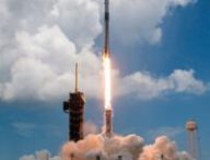 Un des lancements de SpaceX en 2025. // Source : Via @SpaceX (image recadrée)