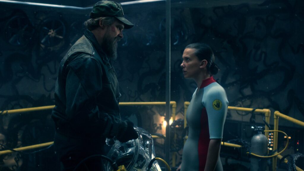 Eleven et Hopper, &agrave; jamais // Source : Netflix