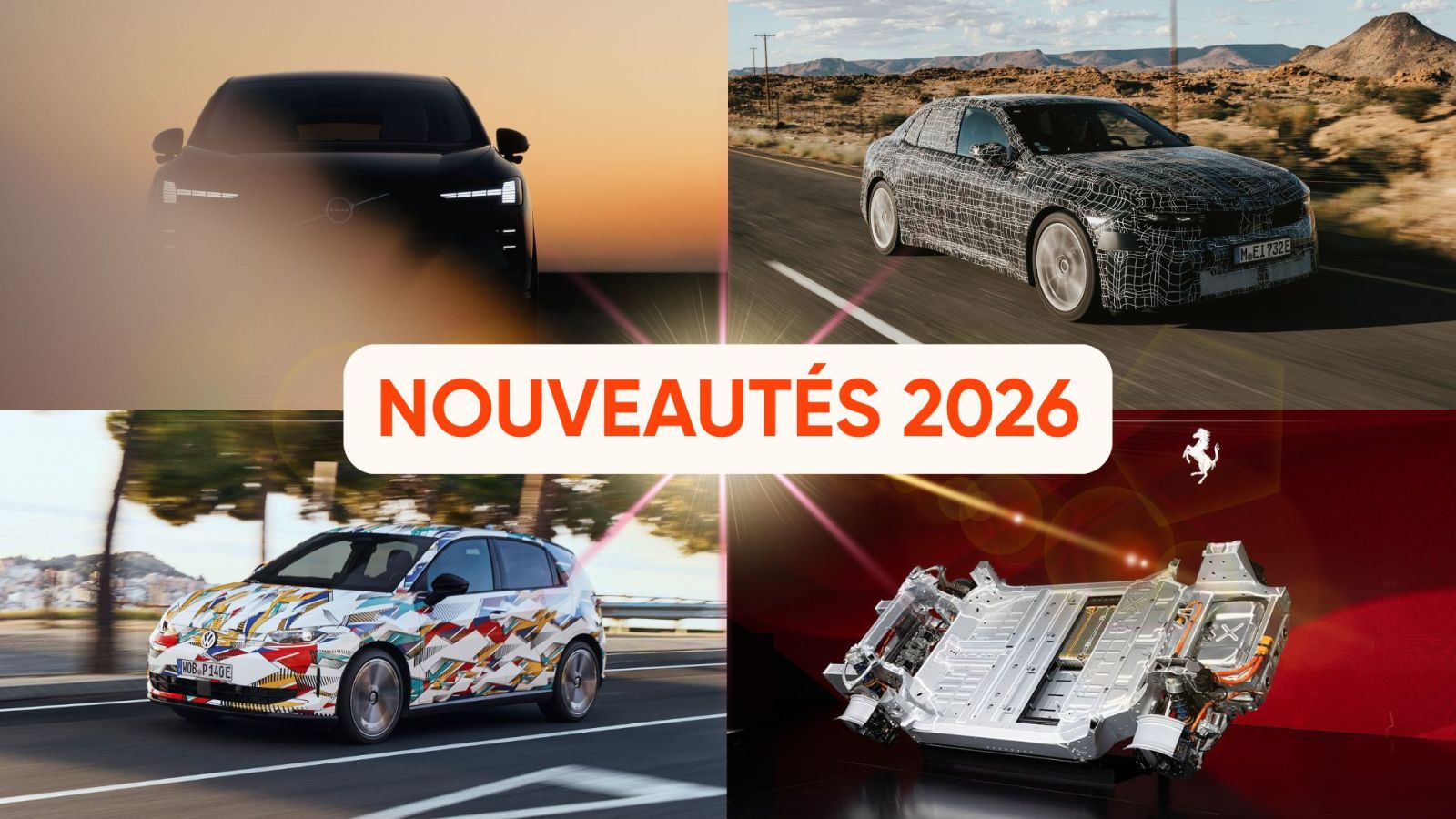 Calendrier 2026 : voici les voitures électriques stars à surveiller cette année