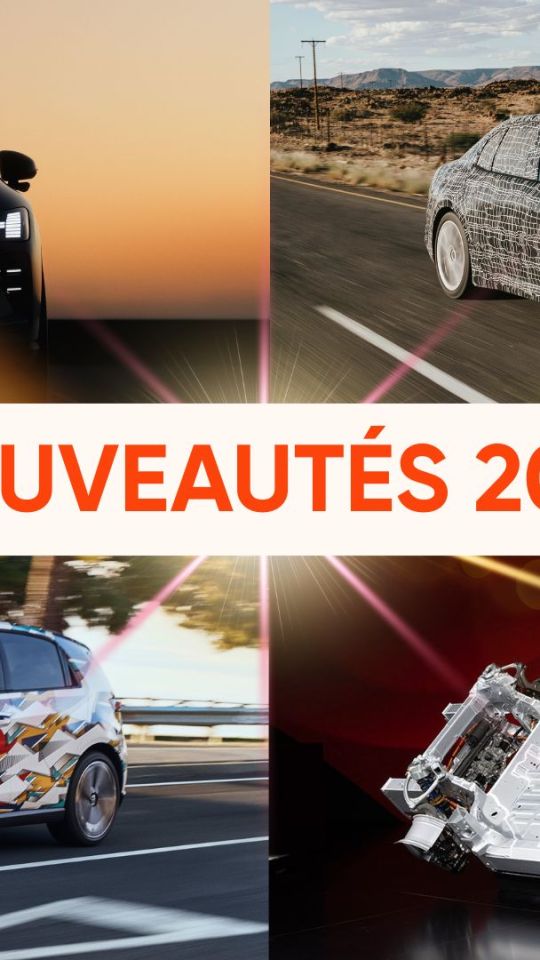Voici les nouvelles voitures électriques les plus attendues en 2026. // Source : Numerama