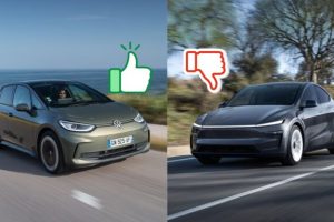 Volkswagen a dépassé Tesla sur les ventes de voitures électriques en Europe en 2025. // Source : Numerama