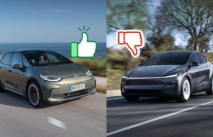 Volkswagen a dépassé Tesla sur les ventes de voitures électriques en Europe en 2025. // Source : Numerama Volkswagen a dépassé Tesla sur les ventes de voitures électriques en Europe en 2025. // Source : Numerama