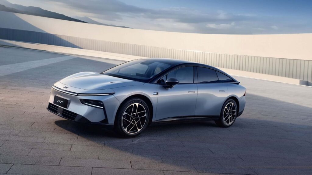 La Xpeng P7+ // Source : Xpeng La Xpeng P7+ // Source : Xpeng