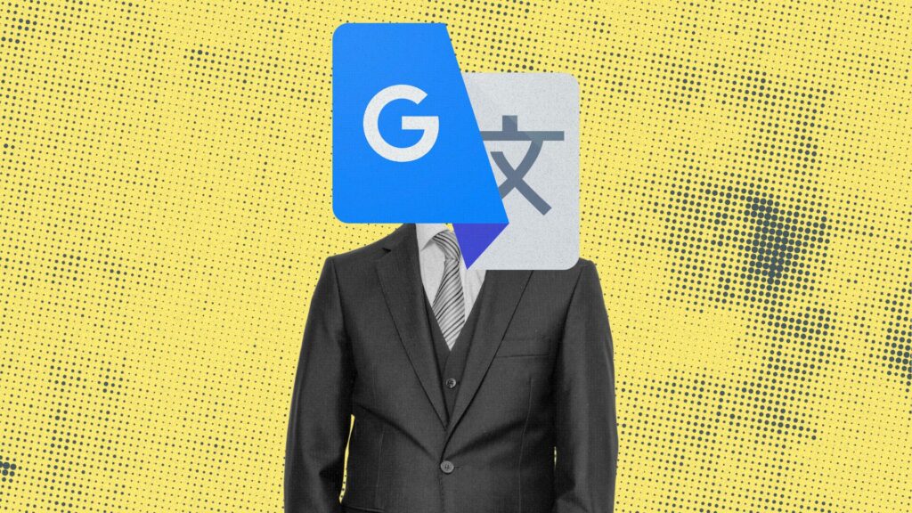 Le logo de Google Traduction. // Source : Google traduction / Numerama