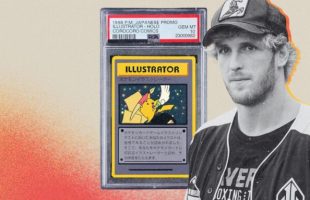 La Pikachu Illustrator détenue par Logan Paul a été vendue aux enchères ce 16 février 2026. // Source : Numerama et Logan Paul / Erik Drost