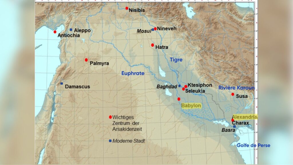 Carte d'Alexandrie et de la r&eacute;gion // Source : Stefan R. Hausen - Modifi&eacute; Numerama