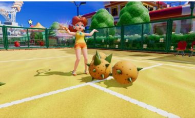 Daisy sur Mario Tennis Fever. // Source : Nintendo 