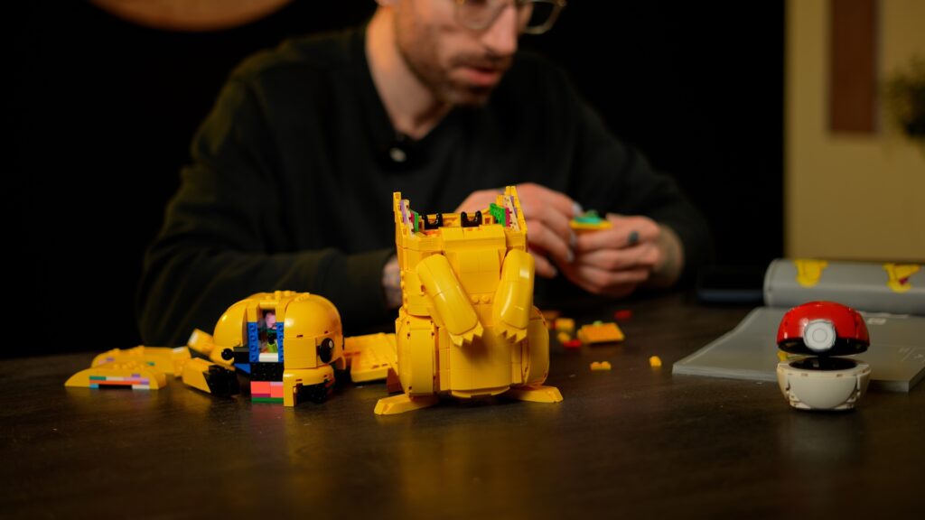 Lego Pok&eacute;mon Pikachu // Source : Numerama