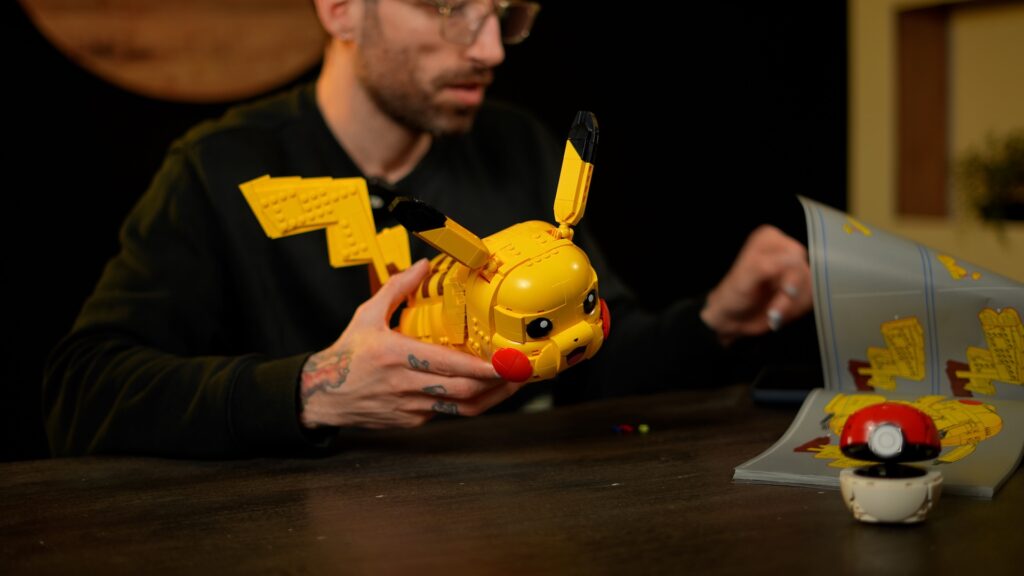 Lego Pok&eacute;mon Pikachu // Source : Numerama