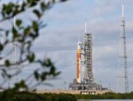 Artémis II. // Source : Flickr/CC/Nasa (image modifiée) Artémis II. // Source : Flickr/CC/Nasa (image modifiée)