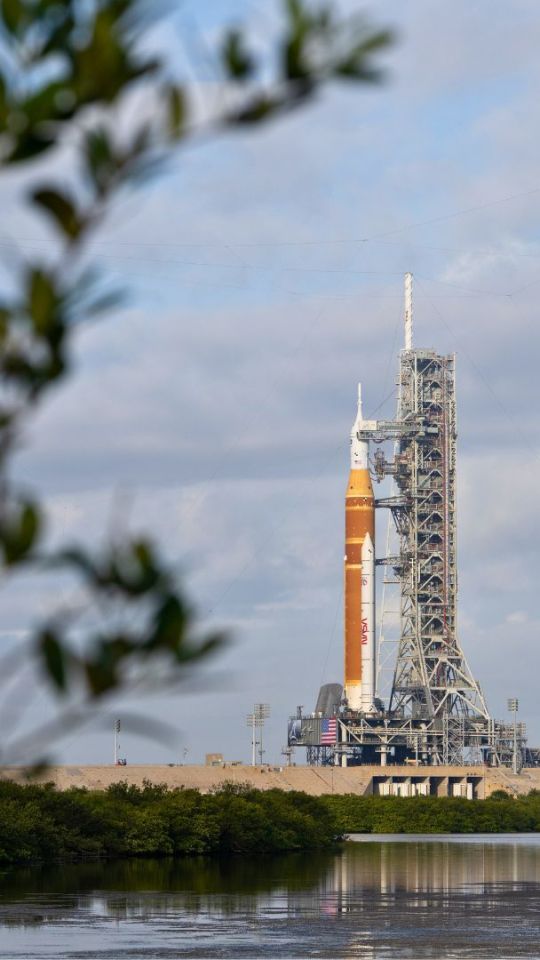 Artémis II. // Source : Flickr/CC/Nasa (image modifiée)