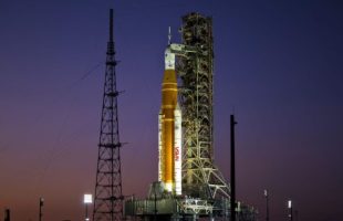 Artémis II. // Source : Flickr/CC/Nasa (photo modifiée)