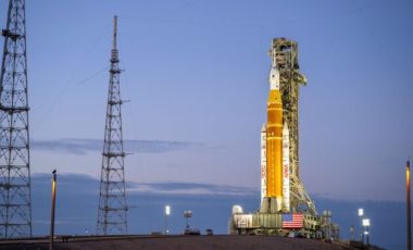 Artémis II. // Source : Flickr/CC/Nasa HQ Photos (image modifiée)