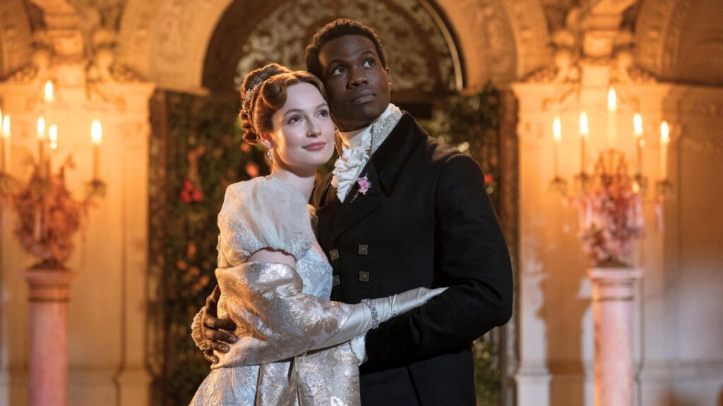 Francesca et John. // Source : Via X @bridgerton