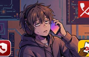 Le démarchage téléphonique. // Source : Numerama, image générée par Gemini