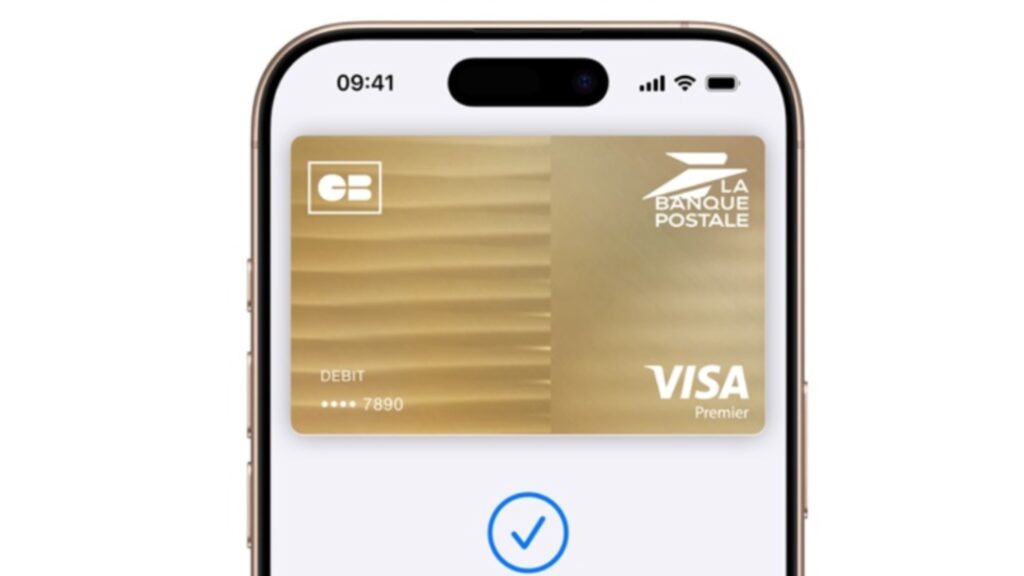 La Banque Postale dans Apple Pay. // Source : Numerama