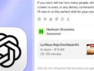 ChatGPT et les pubs. // Source : Numerama